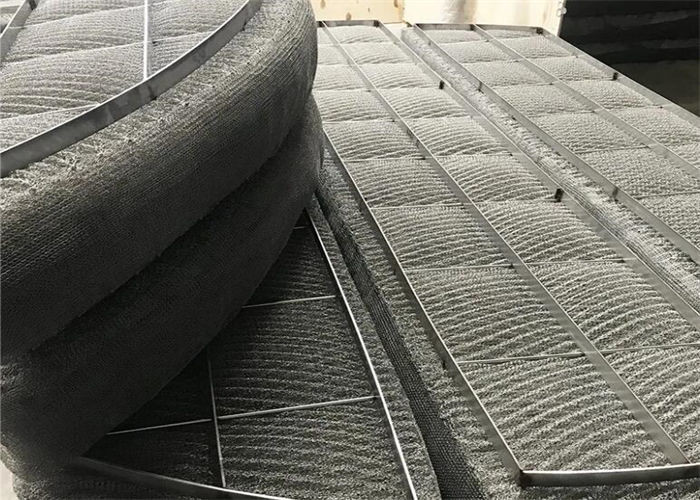 Nickel Copper Alloy Filter Demister Efficient Separator Monel 400 Demister Mesh