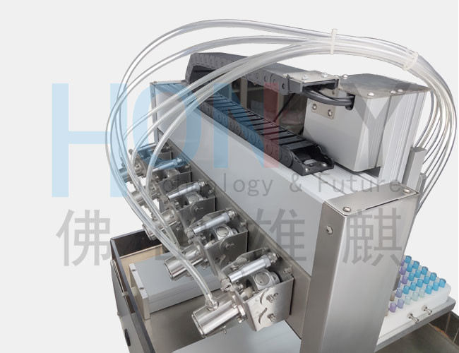 12000BPH 1.5ml Perfume Sample Bottle Filling Machine With Small Volume Pump