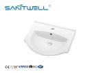 chaoZhou Wonderful Design Counter Top Basin Ceramic Bathroom Sink Top Mount Bowl