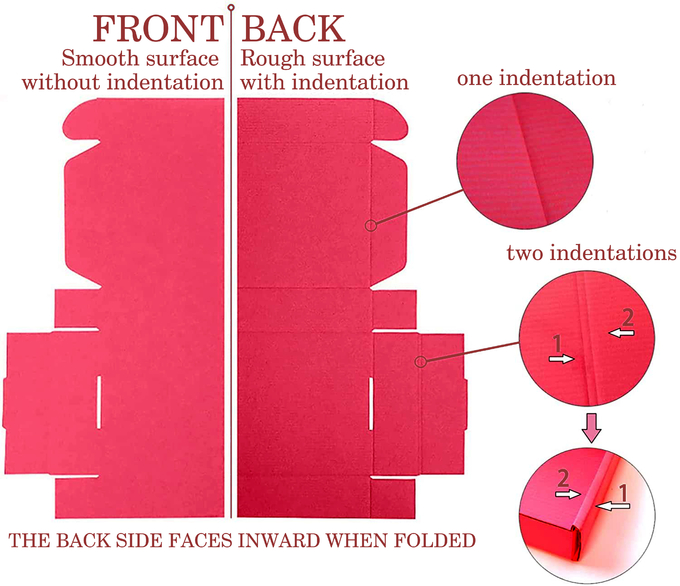 Custom Bulk Pink Shipping Mailer Box A3 A4 A5 Size