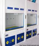 1200/1500 /1800mm FRP Fume Hood , Acid Storage Ventilation Fume Hood Chamber