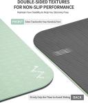 Extra Thick Yoga Mat for Women Men Kids, Professional TPE Yoga Mats, Workout Mat