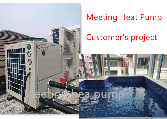 5p Air Source Heat Pump Unit Ultra Low Temperature Air Energy Heat Pump Air Conditioning White Spray Sheet Metal