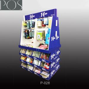 China Floor display rack with hooks for advertising wholesale