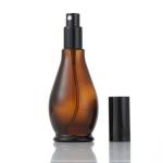 Makeup Essential Oil Container , No Leakage Dark Glass Dropper Bottles