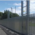 TLWY Hot Dipped Green Europe Palisade Fence for Outdoor