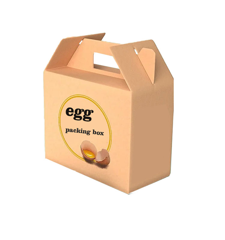 Eco Friendly Egg Container Box Packing In Bulk Matt Lamination
