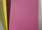 Epoxy Polyester Thermoset Pink Sandy Powder Coating , Texture Powder Coating