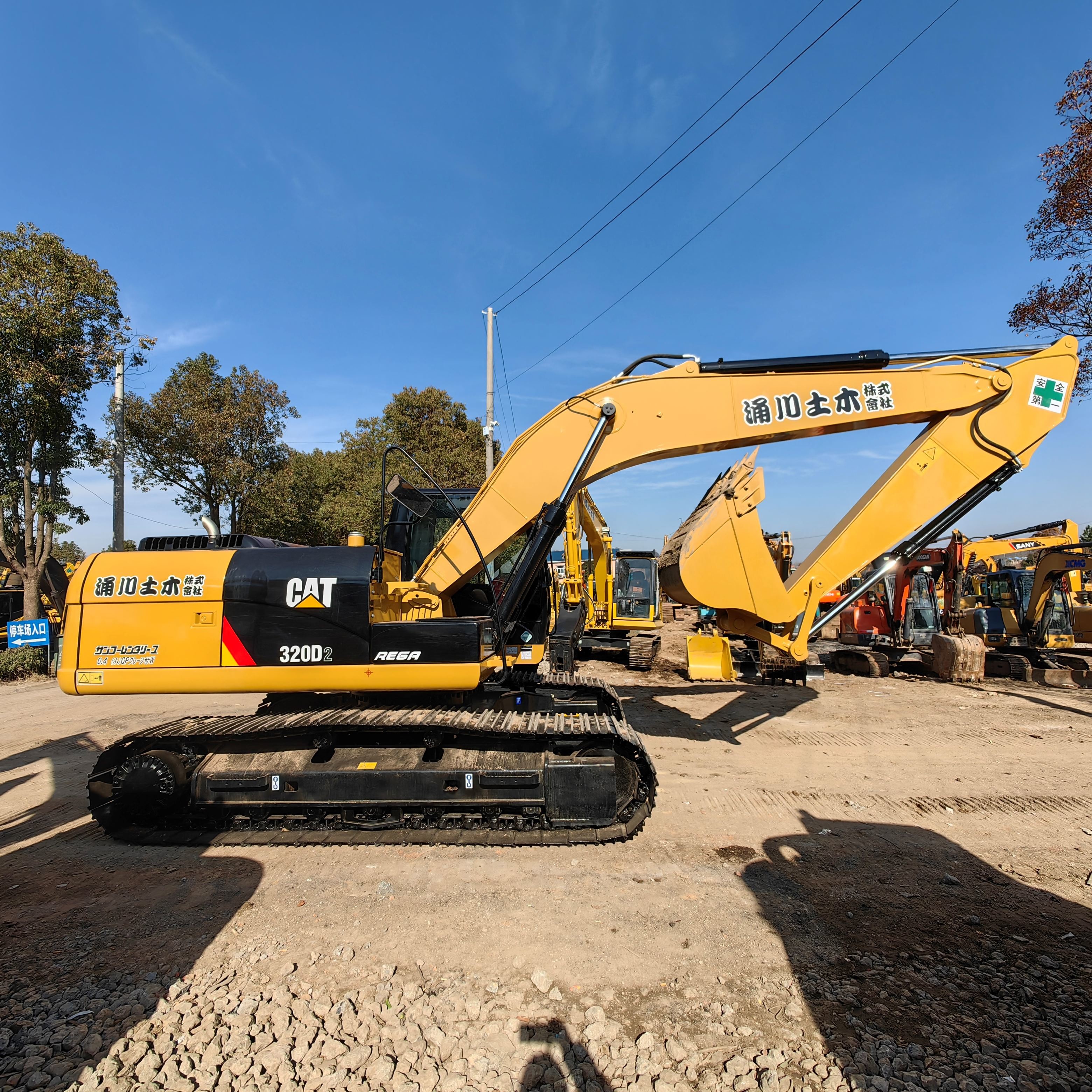 High Quality CAT320D2 Used Cat Excavator Machine Premium Used Excavators Good Price