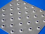 Round Hole 304 Stainless Steel Perforated Metal Sheet For Trench Cover