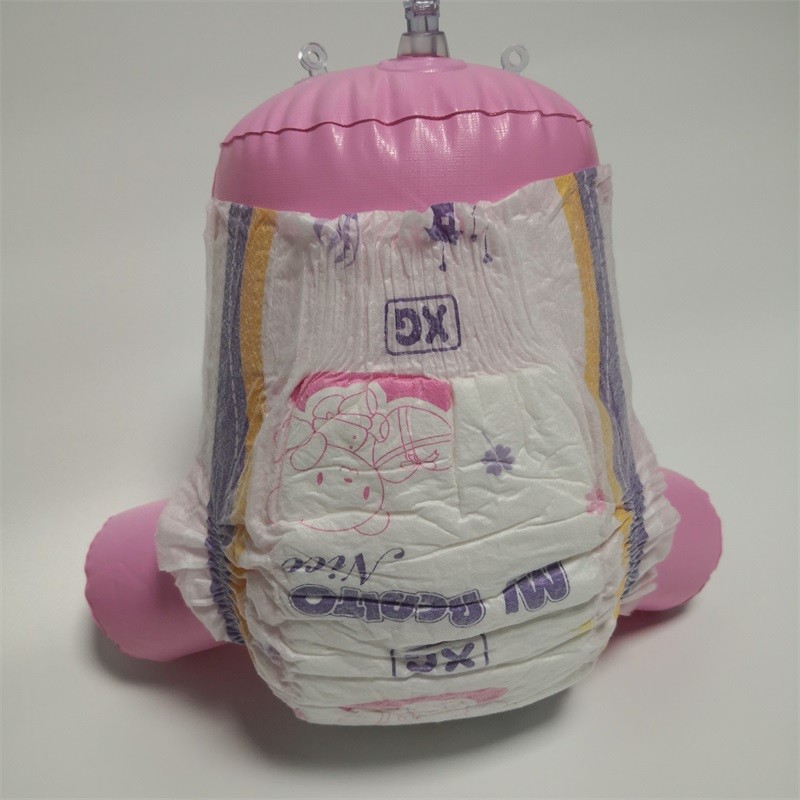 Disposable Breathable New Born Nonwoven Baby Diaper Pants XXXL