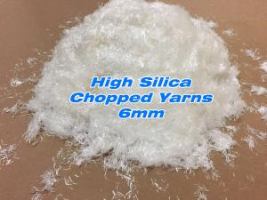 China High Strength Stapled 6mm Glass Fiber Chopped Strands wholesale