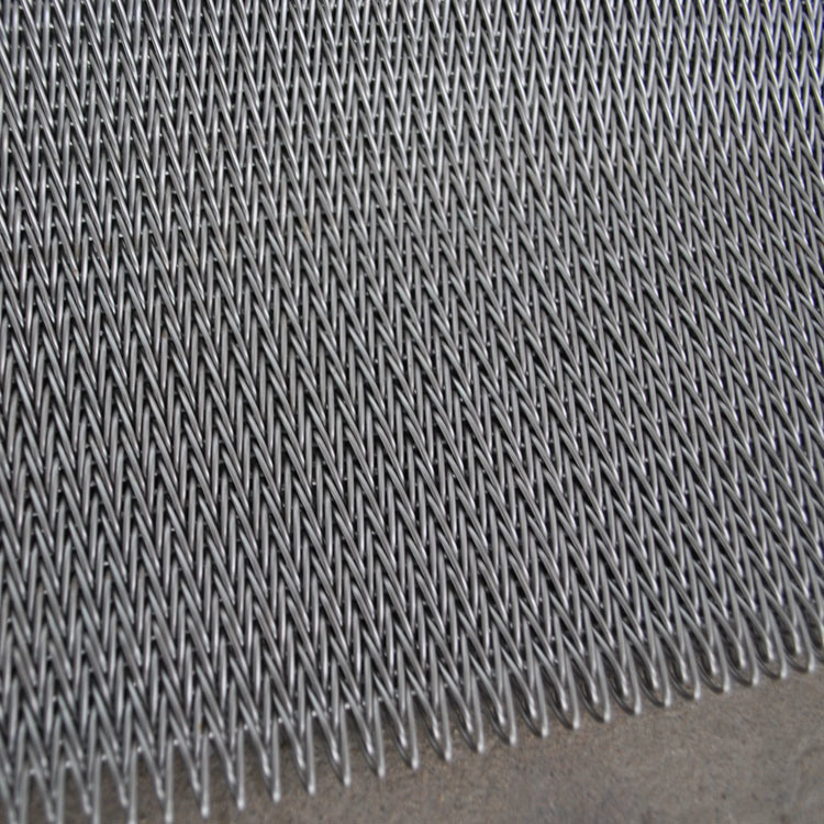 Stainless Steel Compound Weave Conveyor Belt for Muts Bolts Nail