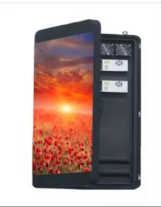 China 5000cd Outdoor Solar Light Pole Led Display Billboard Customized wholesale