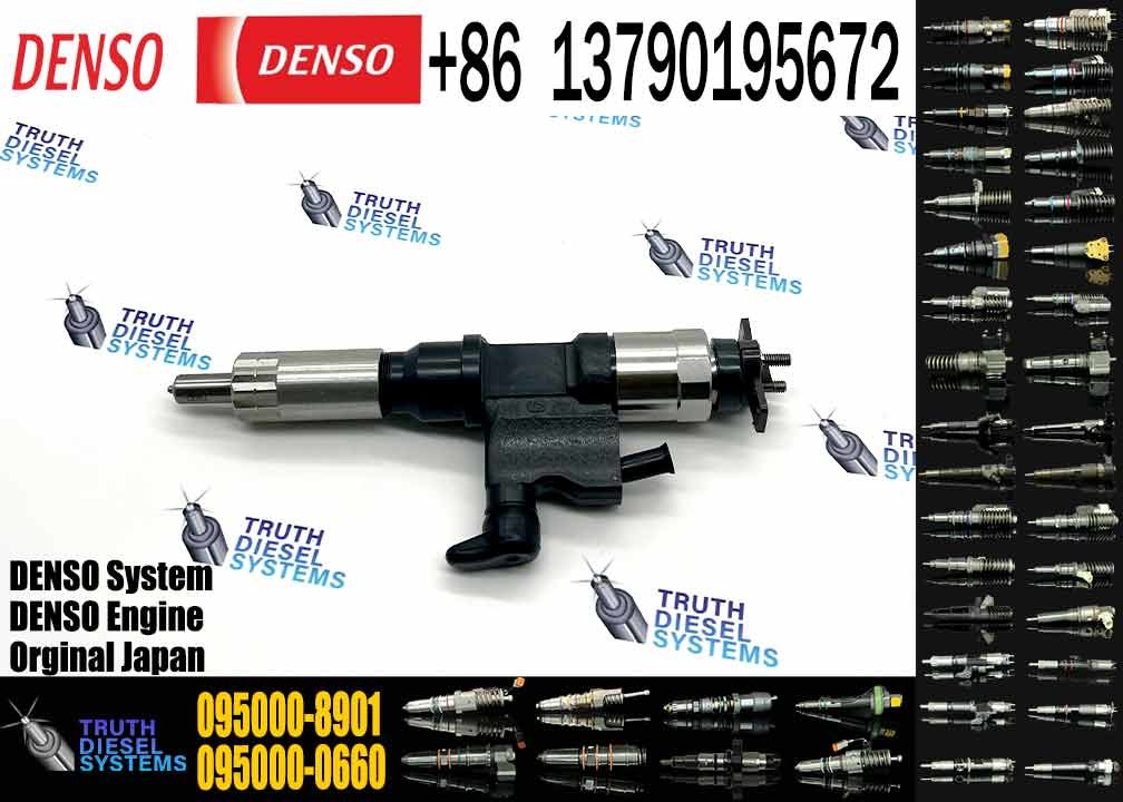Common Rail Injector Diesel Engine Parts Fuel Injector 095000-8901 095000-8900 For ISUZU 4HK1
