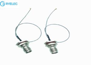 China IP67 Nickel Coaxial RF Cable Assemblies Silicone Rubber O - Ring Sealing Available wholesale