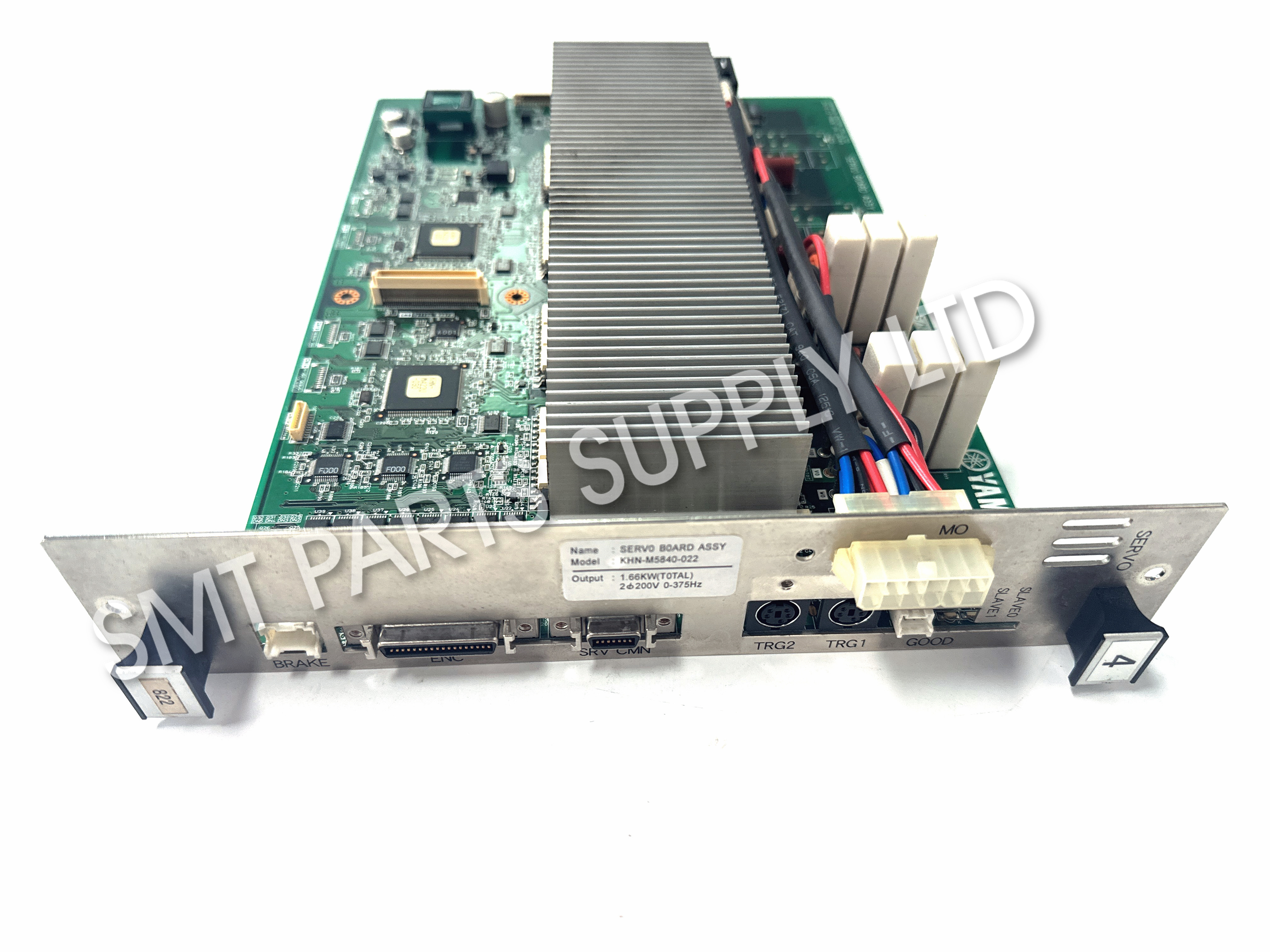 SMT KHN-M5840-822 SERVO BOARD ASSY YAMAHA YG Machine 1.66KW In Stock