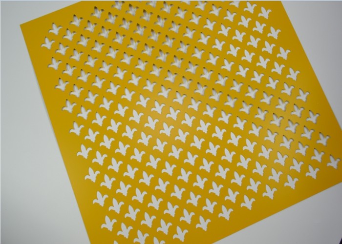 Decorative Perforated Metal Mesh Sheets 1m / 1.22m Width For Space Dividers