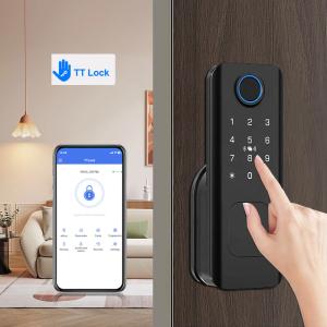 China Digital High Security Deadbolt Door Locks TTLock Fingerprint NFC Password Card Unlock wholesale