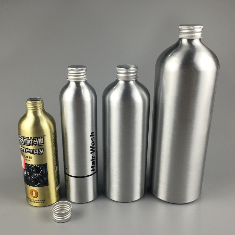 Empty Silver 15ml 30ml 50ml 100ml 250ml 500ml 600ml 1000ml Aluminum Water Bottle PERFUME Personal Skin Care Packaging