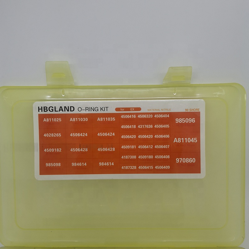 GIANT Excavator Seal Kit Rubber For HITACHI Excavator 383PCS