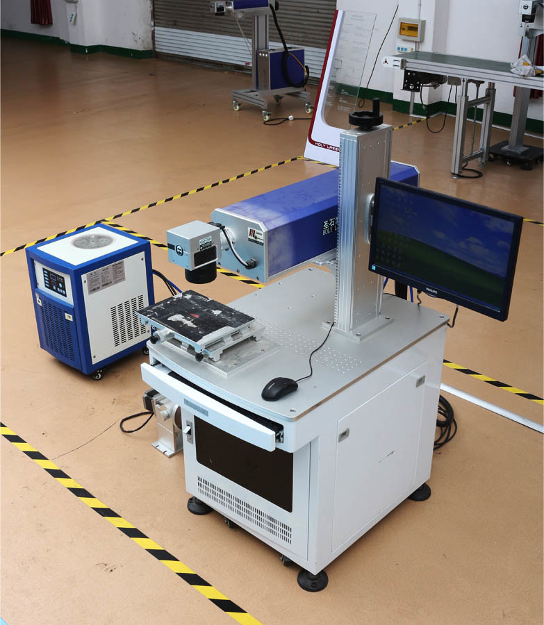 HS Code Easy To Operate UV Laser Marking Machine High Speed CE Standard