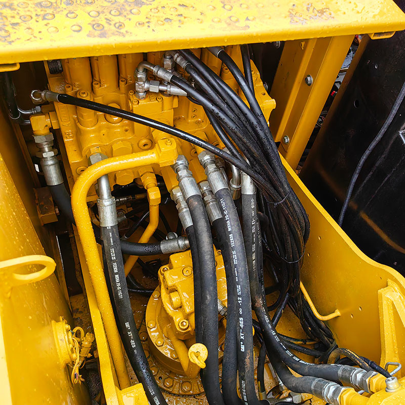 CAT 313D2GC Used Crawler Excavator 250L Large Fuel Tank Second hand Mini Excavator