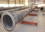 Durable Radio Antenna Tower 70m Height Silver / White Color Hydraulic Press