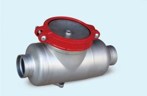 China Precision Grooved Fittings For Fire Fighting System , Stainless Steel Groove Water Proof Back Device wholesale