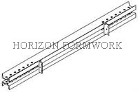 Vertical Shear Wall Formwork Easily Assembled Plumbed By Push Pull Brace