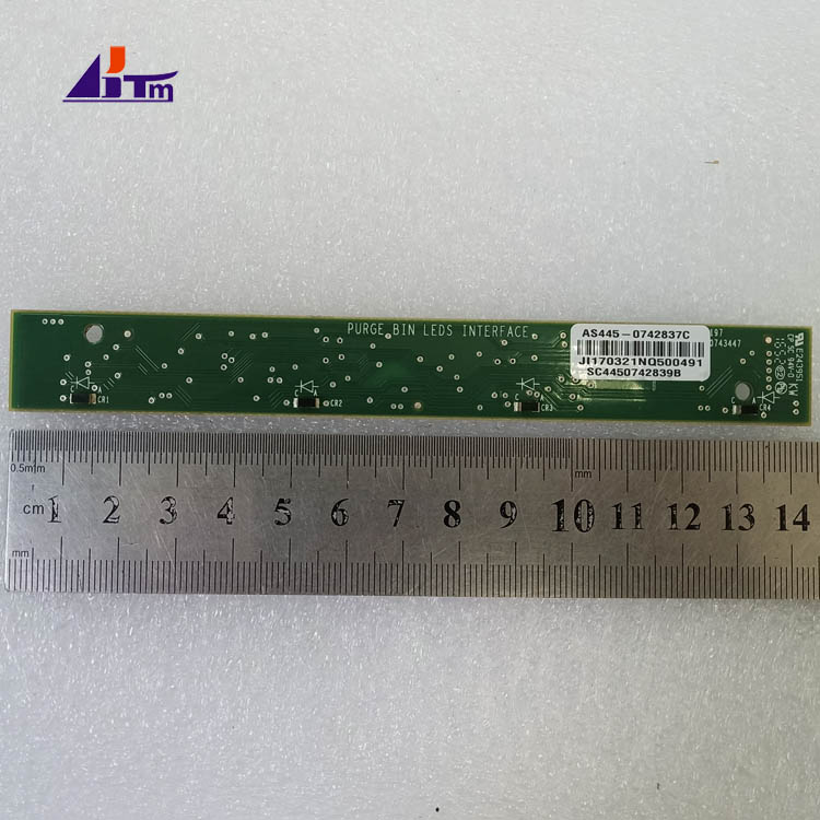 NCR PCB Purge Bin Leds Interface 4450742837 445-0742837