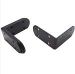 Polished Right Angle Shelf Metal Bracket Carbon Steel Heavy Duty