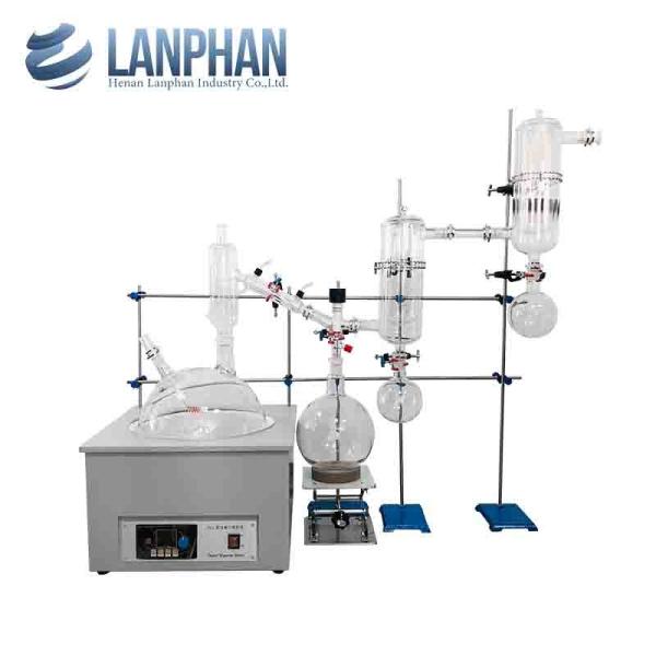 Quality Vacuum 20 Liter Cbd Glass Fractional Distillation Kit for sale