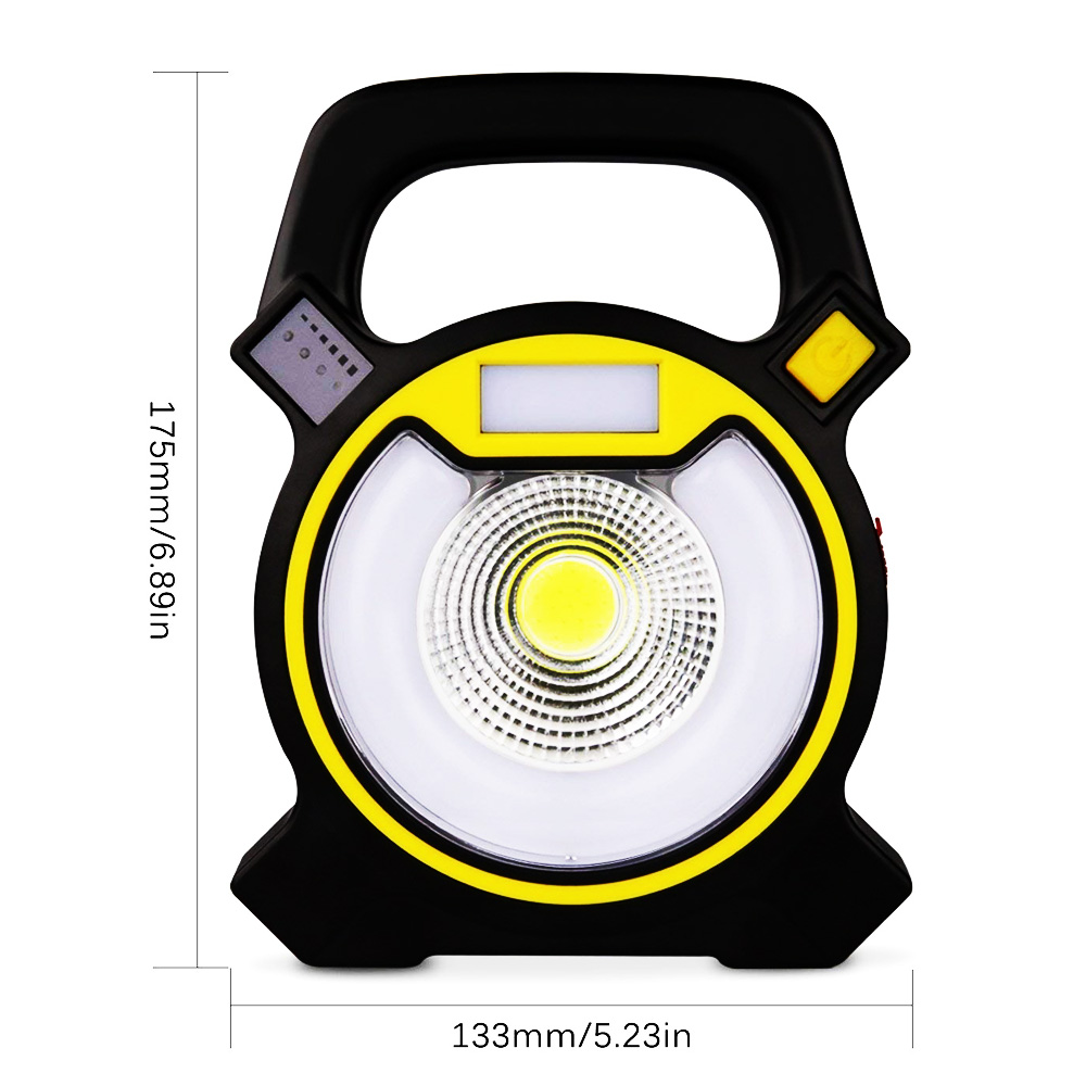 Portable Lantern Camping Light USB+Solar Charging Flashlight Camping Tent Light Outdoor Portable Hanging Lamp Solar Led