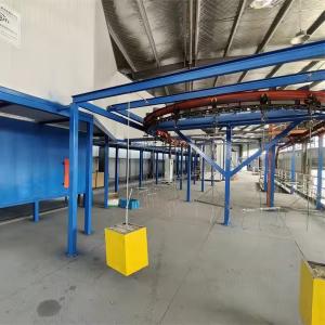 China Non Standard Horizontal Powder Coating Line For Steel Substrates Weight 10000 KG wholesale