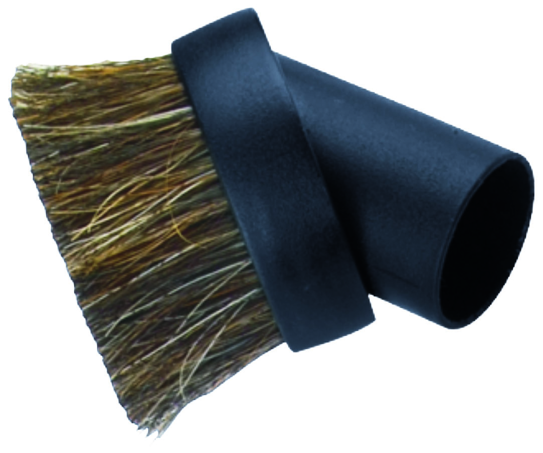 Universal Replacement Round Brush Vacuum Attachment , Horse Hair Vacuum Dusting Brush