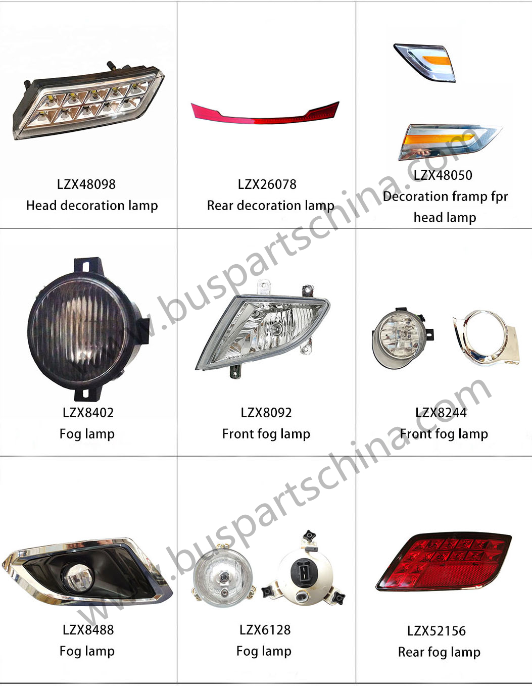 MARCOPOLO G7 Spare Parts Auto LED High Brake Lamp