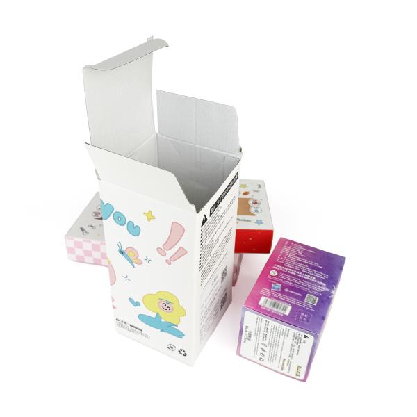 Custom Mystery Blind Box Packaging Luxury Toy Doll Carton Trendy Boxes With Tear Strip