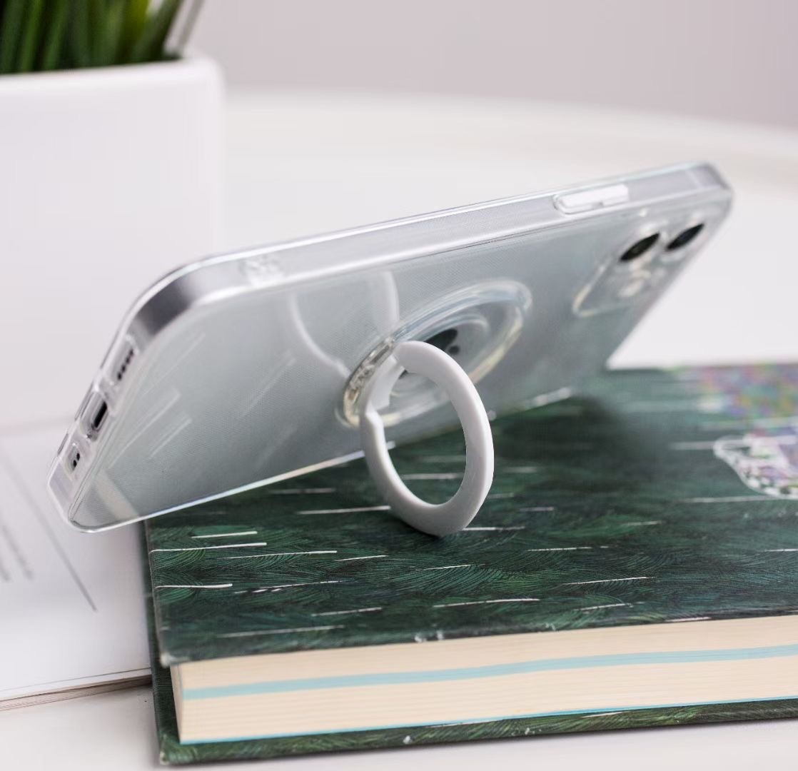 Multi Color Finger Grip Phone Case TPU Ring Bracket Stand