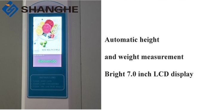 Intelligent Foldable Body Weight And Height Scale Bmi Analysis With Printer