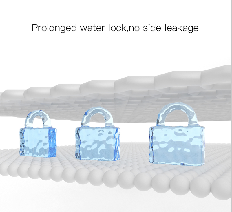 Feel Comfortable Sanitary Brands Pad for Female Super High Absorbency Made of Cotton