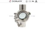 DN25 150 Degrees Waterproof Hygienic Sight Glass