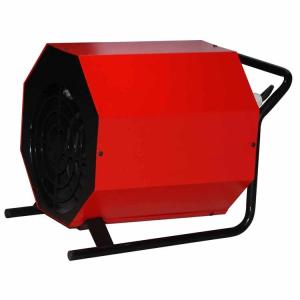 China round shape industrial fan heater with wheel wholesale