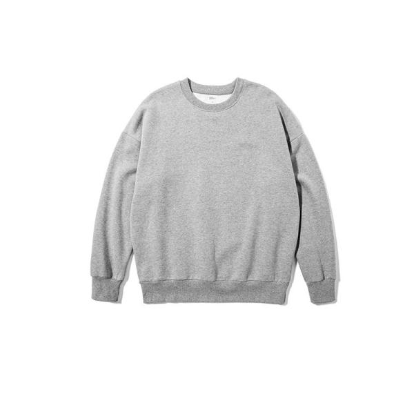 Embossed Crewneck Sweatshirt Mens Mens Blank Oversized Sweatshirts Dropped Shoulder