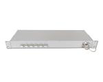 Grey MTP OFAPC Fiber Optic Patch Panel 12 Port Rack Mount IP67