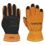 NFPA1971 Washable Firefighter Gloves Cow Split Shell SEI