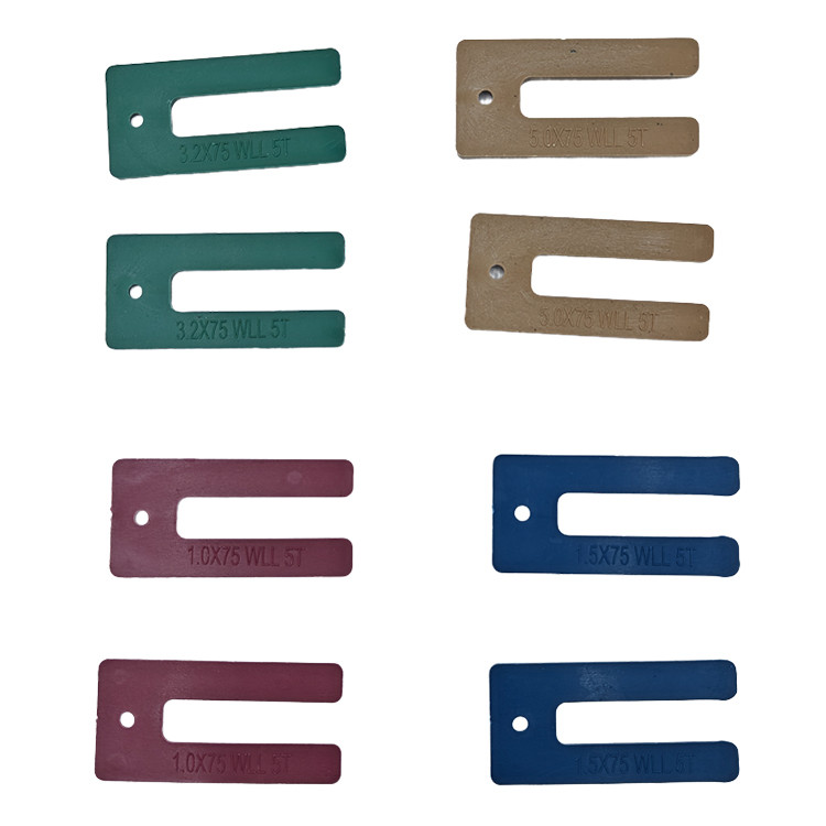 3.2Mm U Horse Shaped Shims H Type Plastic Packers Plastic Building Packer Window Packer For Window
