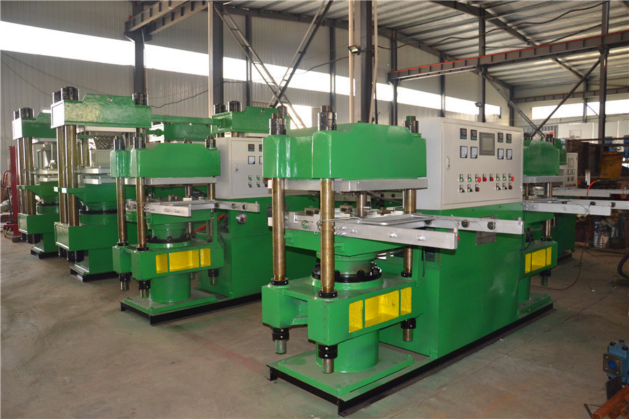 Column Rubber Vulcanizing Press Machine PLC Double Rubber Hydraulic Vulcanizing Press
