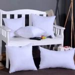 Hotel Polyester Fiber Pillow With Comfortable Cotton Fabric cuddly