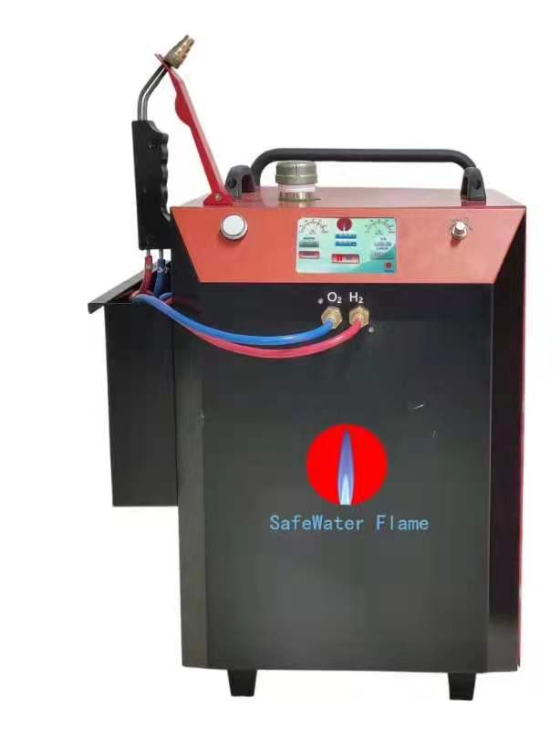 Condition Safe Flame Water Oxygen Hydrogen Gas Welding Machine with Post-Mixed Torch